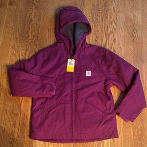 NWT Carhart Purple Girls jacket XL(14)